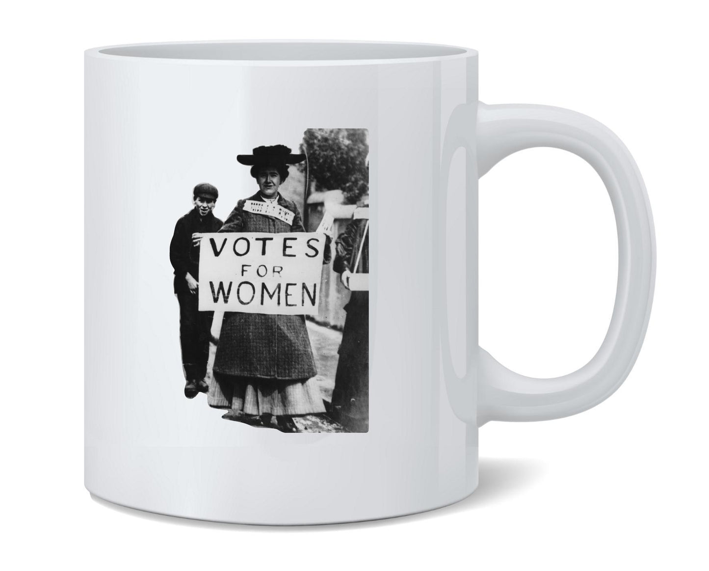 Votes Women Suffragette Photo Feminist Election Mug 12oz 3x5 137537