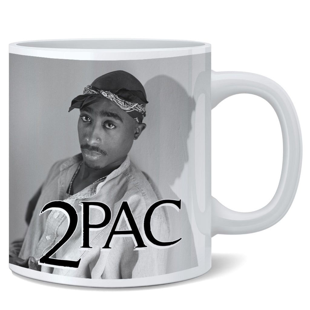 Tupac Shakur 2Pac Name Photo Ceramic Tea Coffee Mug 12oz 196161