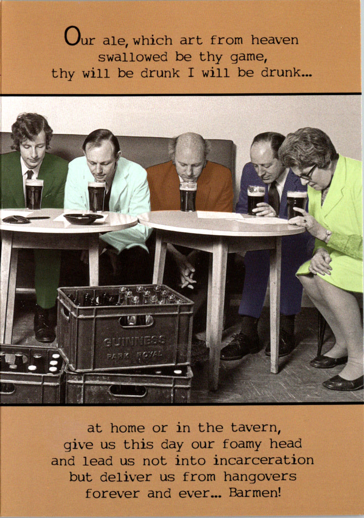 RIFF RAFF OUR ALE FROM HEAVEN 5x7 Greeting Card | 05073B | 255329