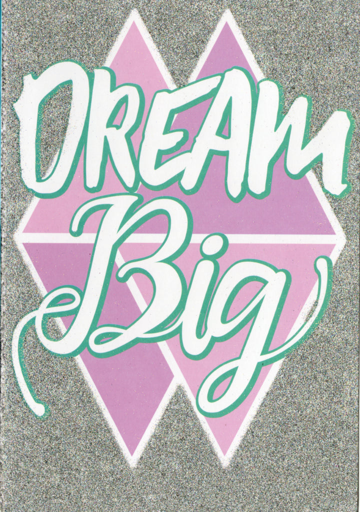 Dream big Blank Greeting Card Retail $3.99. Inside: Blank | 7799 | 255375