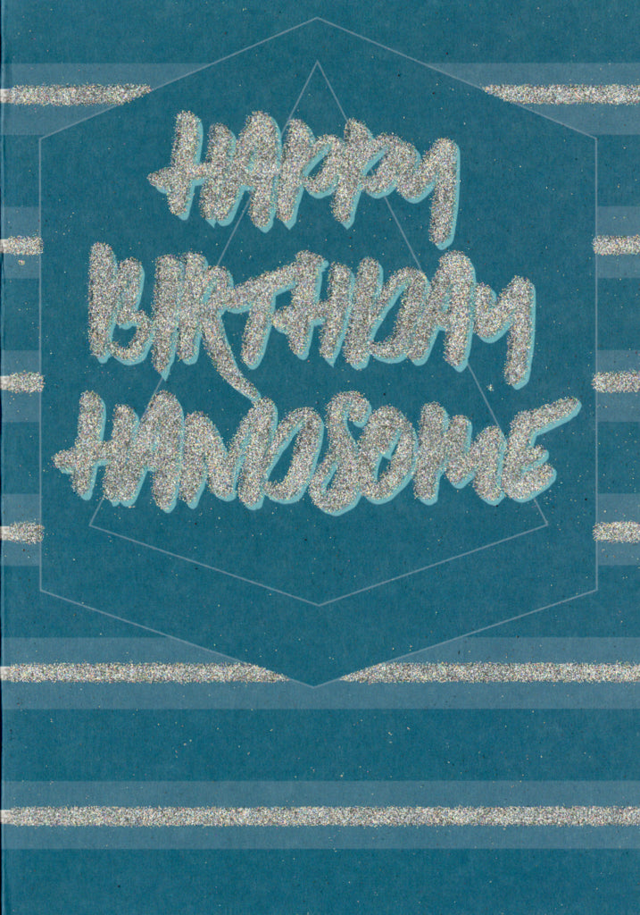 Handsome Blank Greeting Card Retail $3.99. Inside: Blank | 7802 | 255492