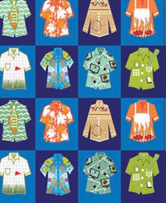 Men Male Colorful Shirt Clothing Large Premium Paper Gift Bag With Handle | 7546 | 257398
