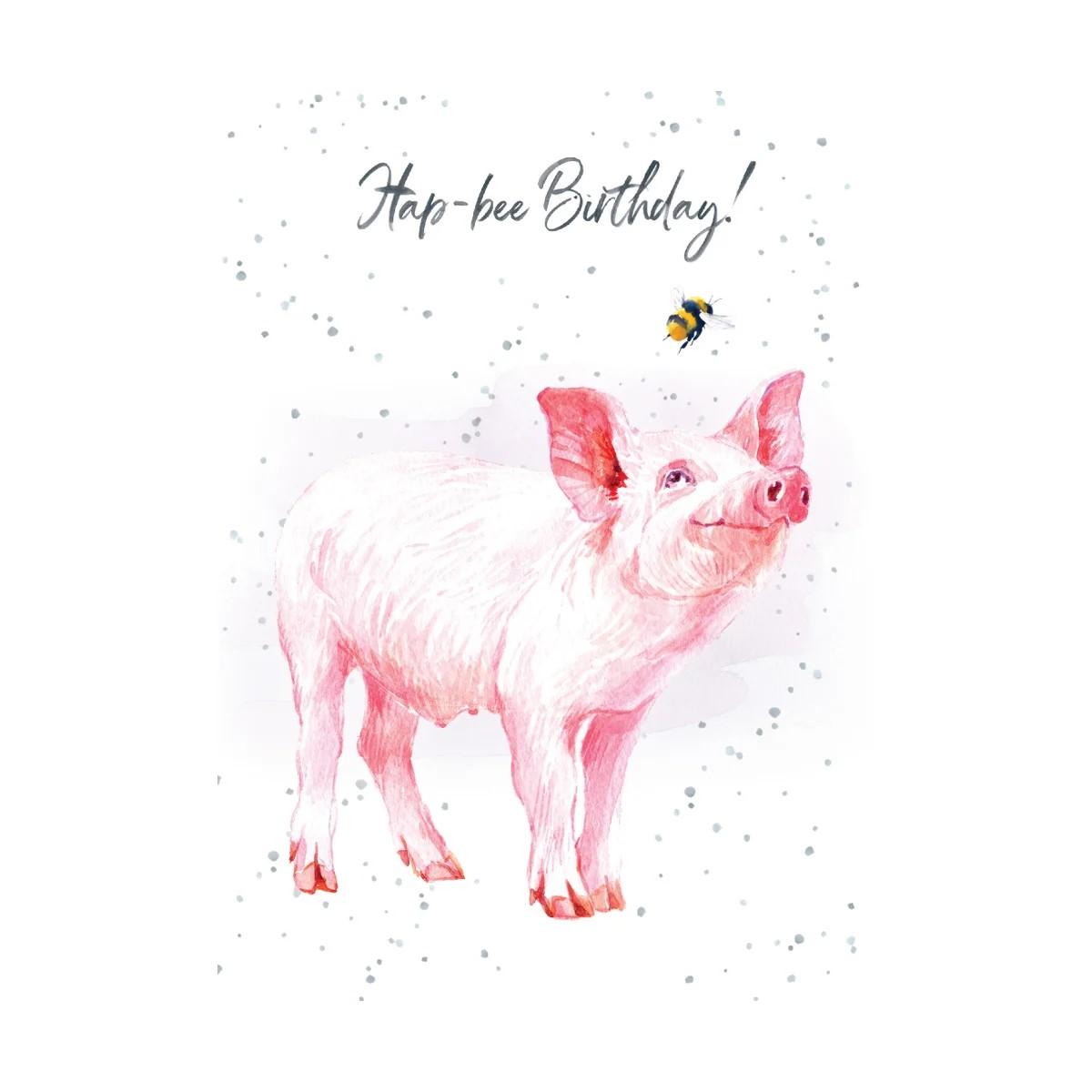 Hopper Cards- Hap-bee- Birthday. Retail $5.00. Dimensions: 5x7 INSIDE: To my friend | HOP0057 | 257609
