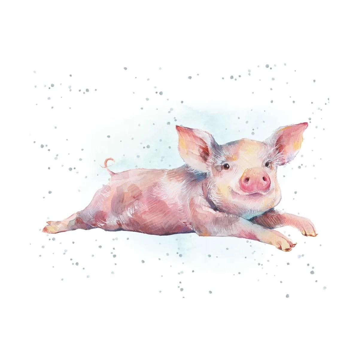 Hopper Enclosure Cards- Pig time. Retail $2.00. Dimensions: 3.58 X 2.83. Inside: Blank. | EHOP0102 | 257757
