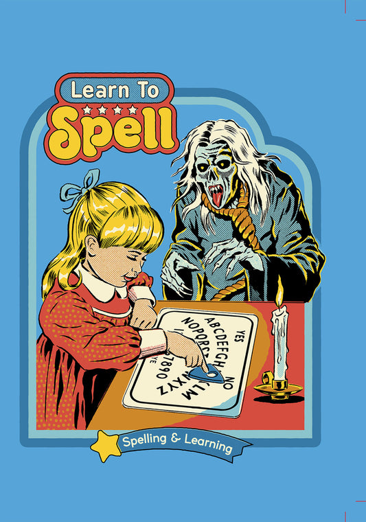 Blank - Steven Rhodes Learn To Spell Greeting Card 5x7 | 1047 | 260007