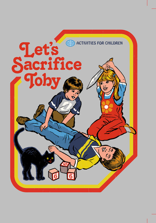 Blank - Steven Rhodes Lets Sacrifice Toby Greeting Card 5x7 | 1058 | 260018