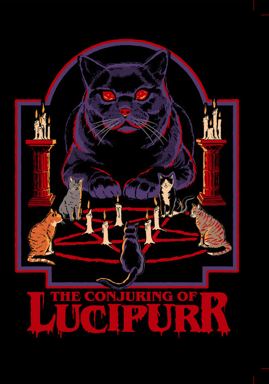 Blank - Steven Rhodes Lucipurr Greeting Card 5x7 | 1060 | 260020