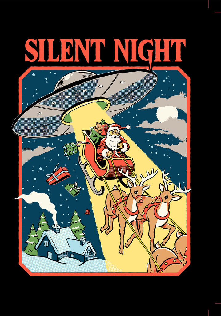 Holiday - Steven Rhodes Silent Night Greeting Card 5x7 | 1076 | 260036