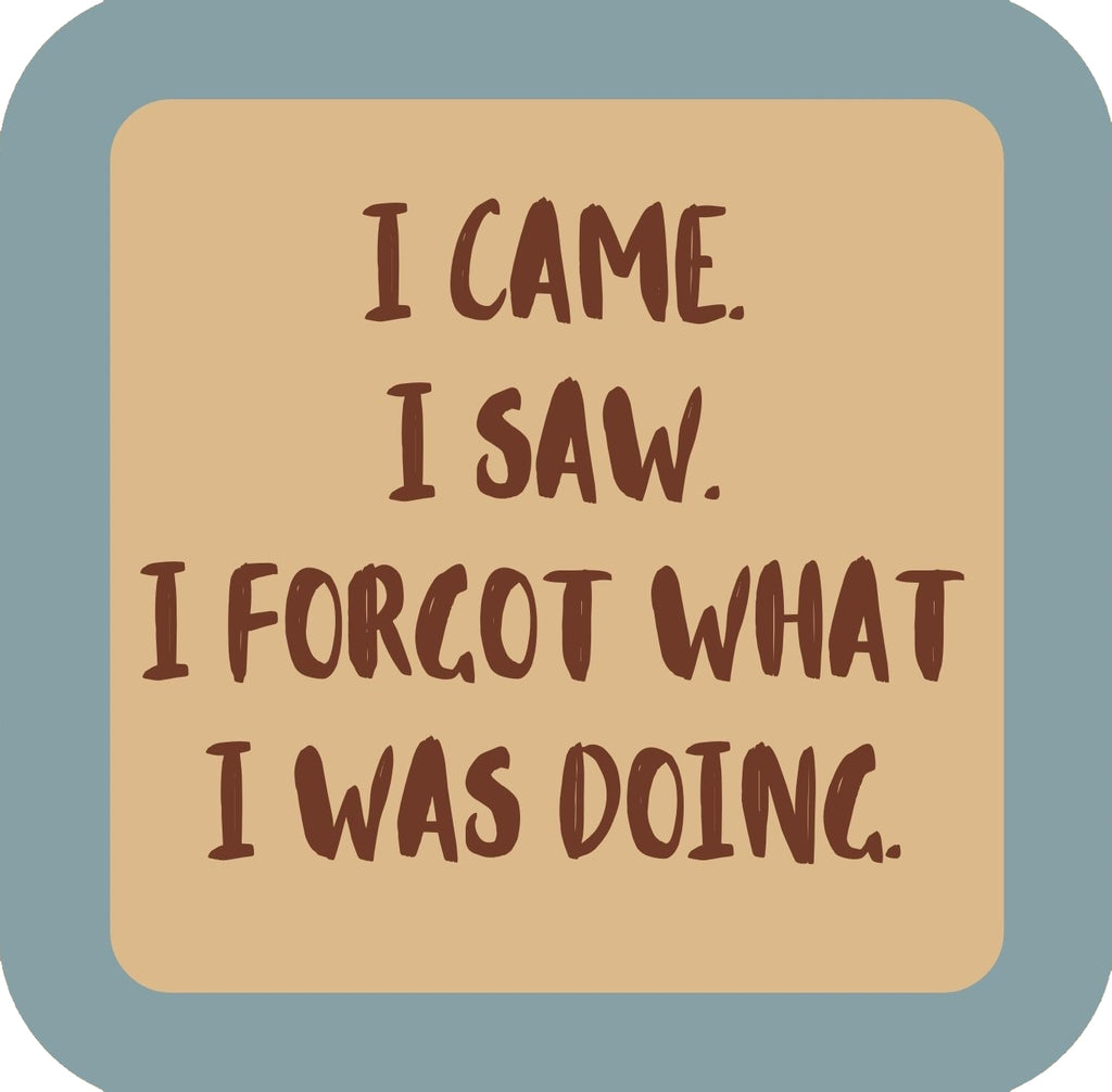 I forgot Premium Drink Coaster Resin With Cork Backing | 58543 | 260218 260218