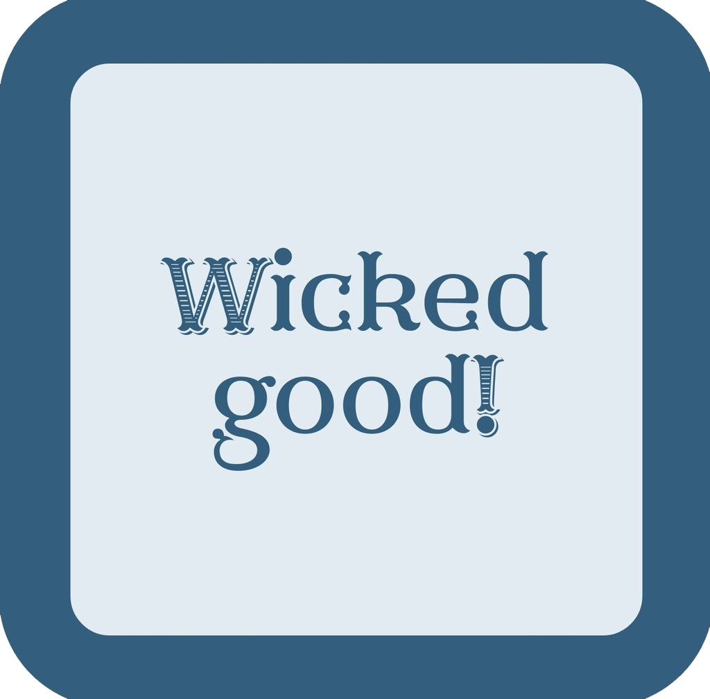 Wicked Good Premium Drink Coaster Resin With Cork Backing | 58584 | 260259 260259