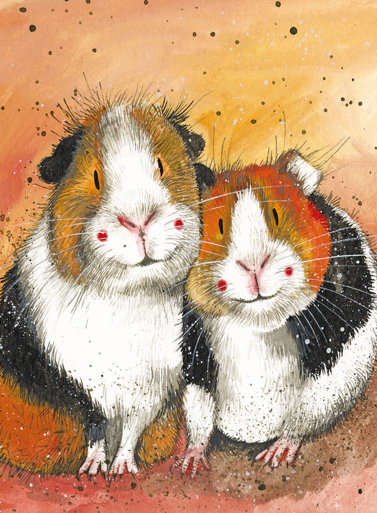 GUINEA PIGS SMALL SPIRAL NOTEPADS SSN58