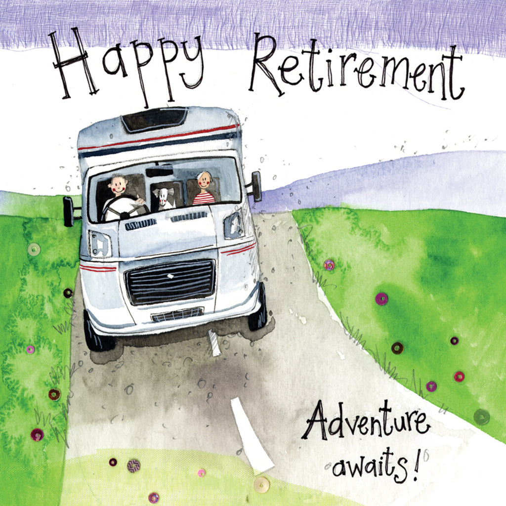 ALEX CLARK MOTOR HOME RETIRMENT CARD S299 | 260894