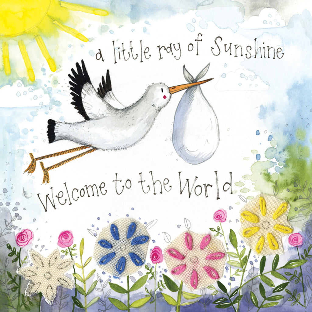 ALEX CLARK LITTLE RAY OF SUNSHINE NEW BABY FOIL CARD S375 | 260897