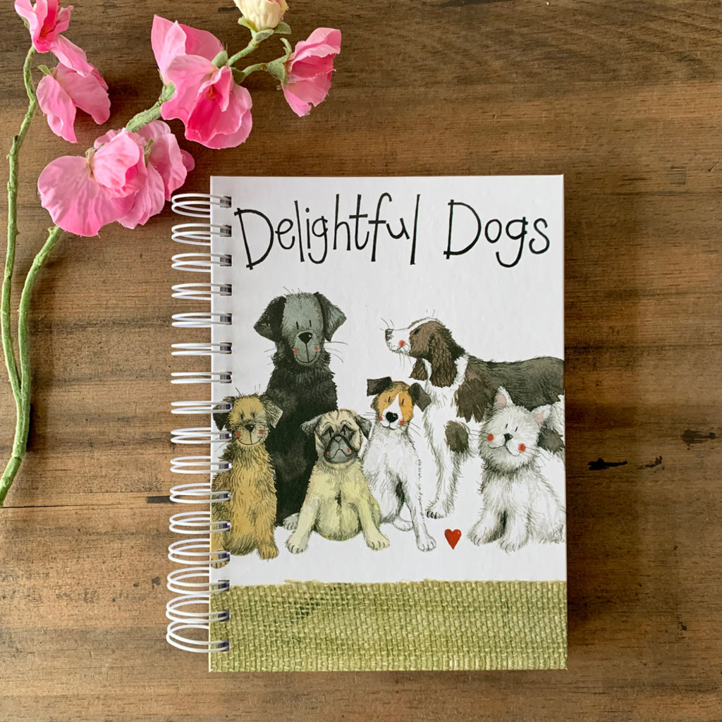 DELIGHTFUL DOGS SPIRAL JOURNAL SJ08