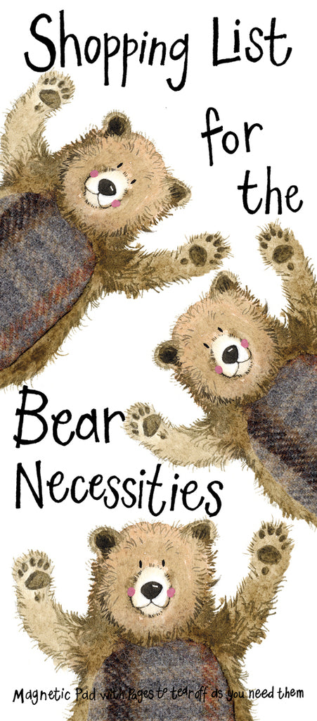 BEAR HUGS MAGNETIC NOTEPAD MNP03