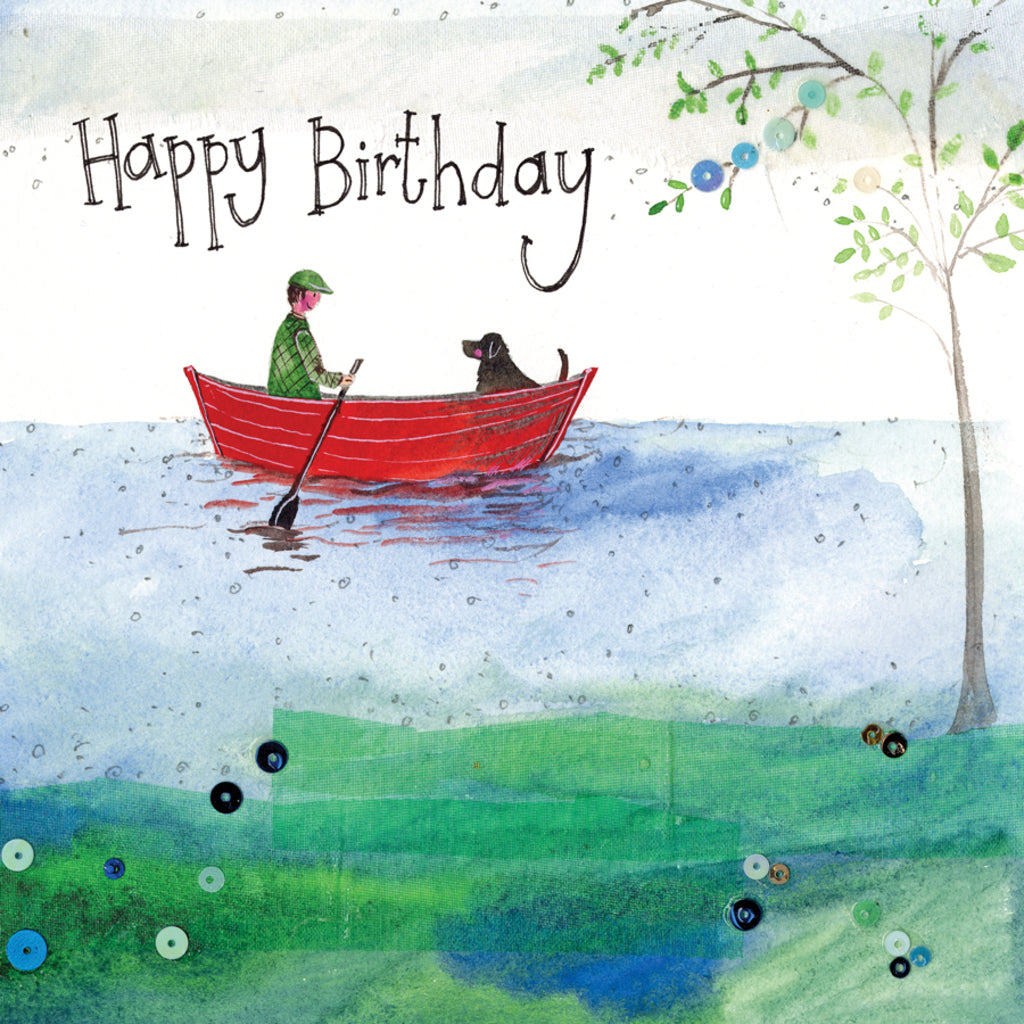 ALEX CLARK RED BOAT BIRTHDAY CARD S276 | 260957