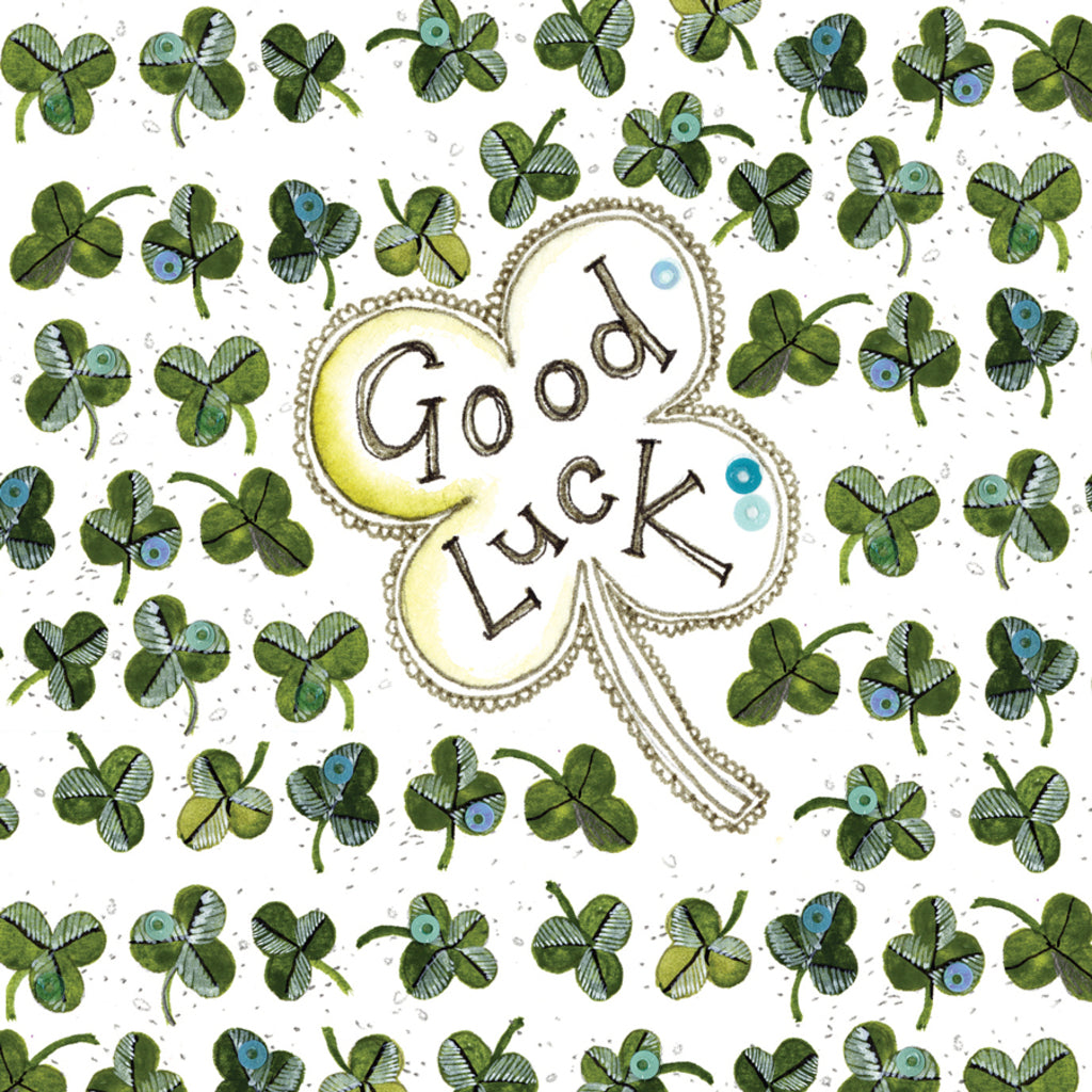 ALEX CLARK GOOD LUCK CLOVER CARD LS129 | 260979