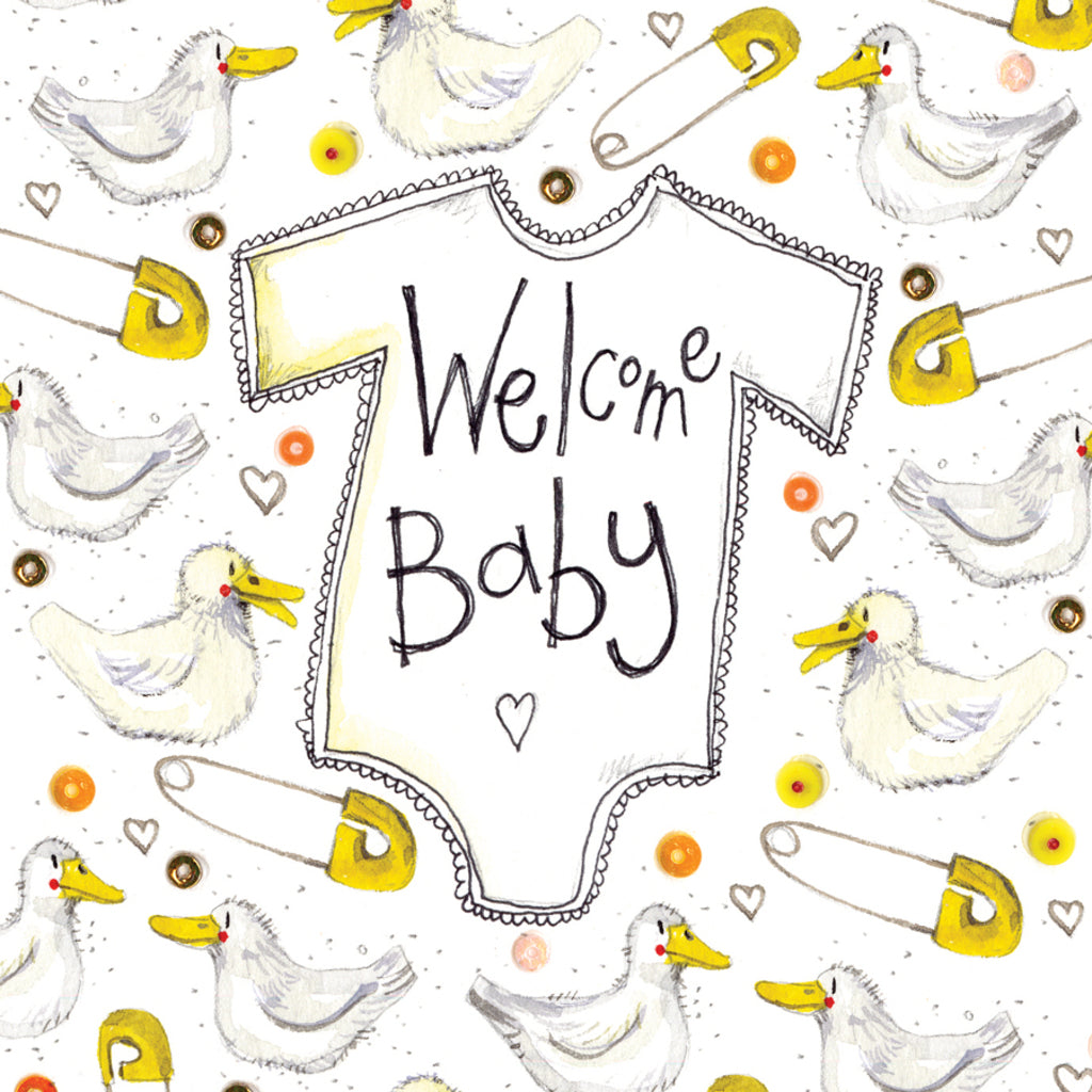 ALEX CLARK WELCOME BABY CARD LS123 | 260983