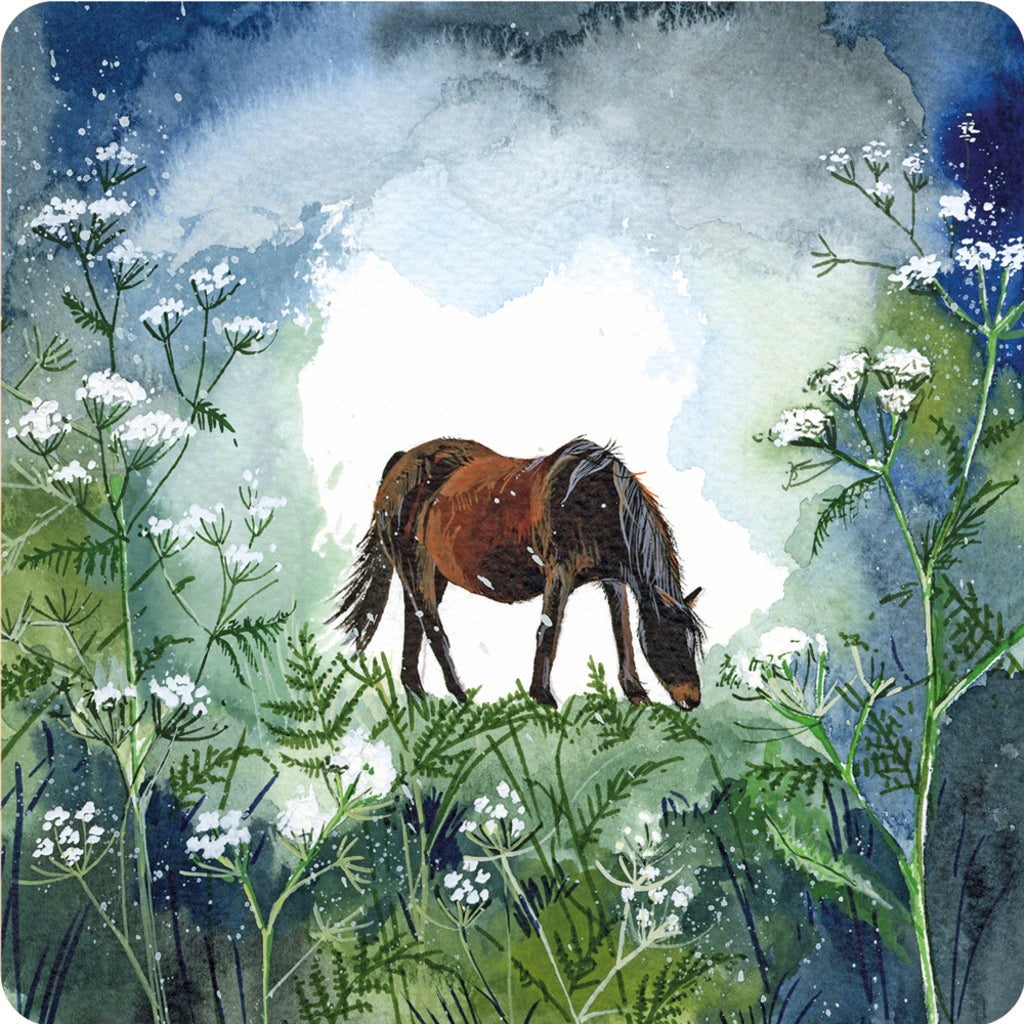 ALEX CLARK HORSE AND COW PARSLEY COASTER C230 | 261135