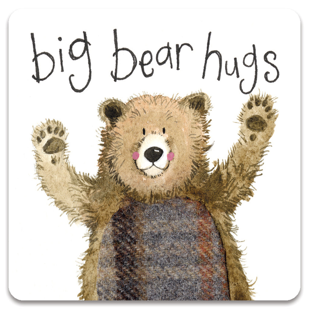 BEAR HUGS FRIDGE MAGNET FM200