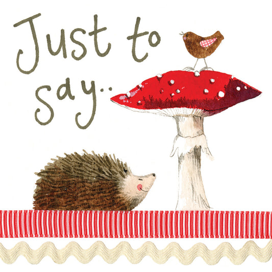 ALEX CLARK JUST TOADSTOOL LITTLE NOTE CARD LS41 | 261263