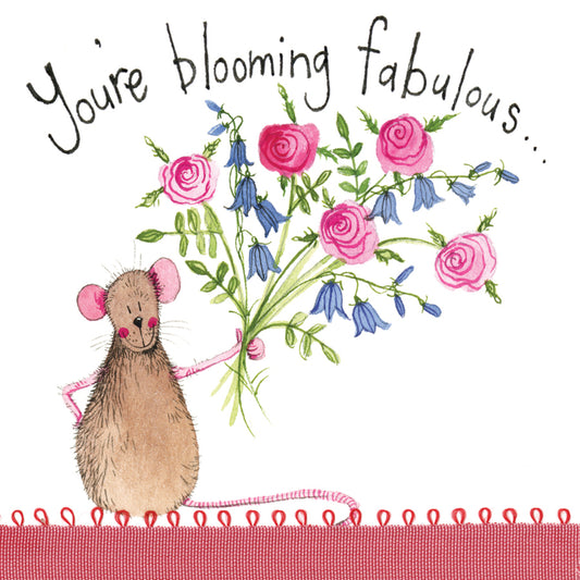ALEX CLARK YOURE BLOOMING FABULOUS LOVE CARD LS87 | 261267