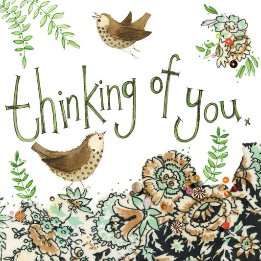 ALEX CLARK THRUSHES THINKING OF YOU CARD S302 | 261398