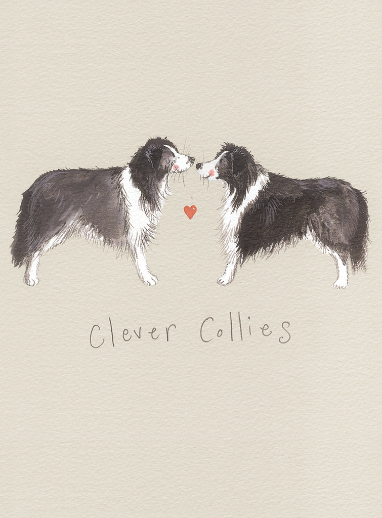 CLEVER COLLIES SMALL SPIRAL NOTEPADS SSN06