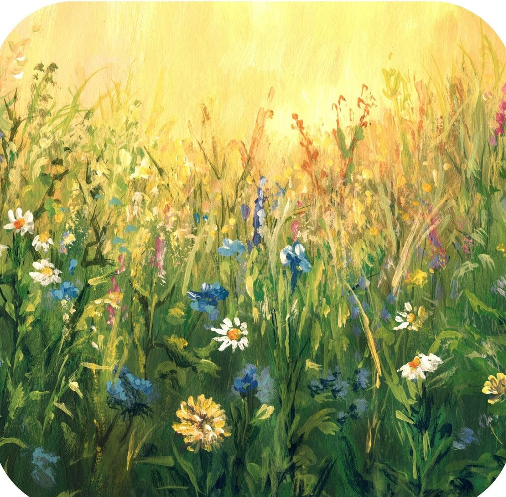 Watercolor Landscape V6 Premium Drink Coaster Resin With Cork Backing 261895 74880 261895