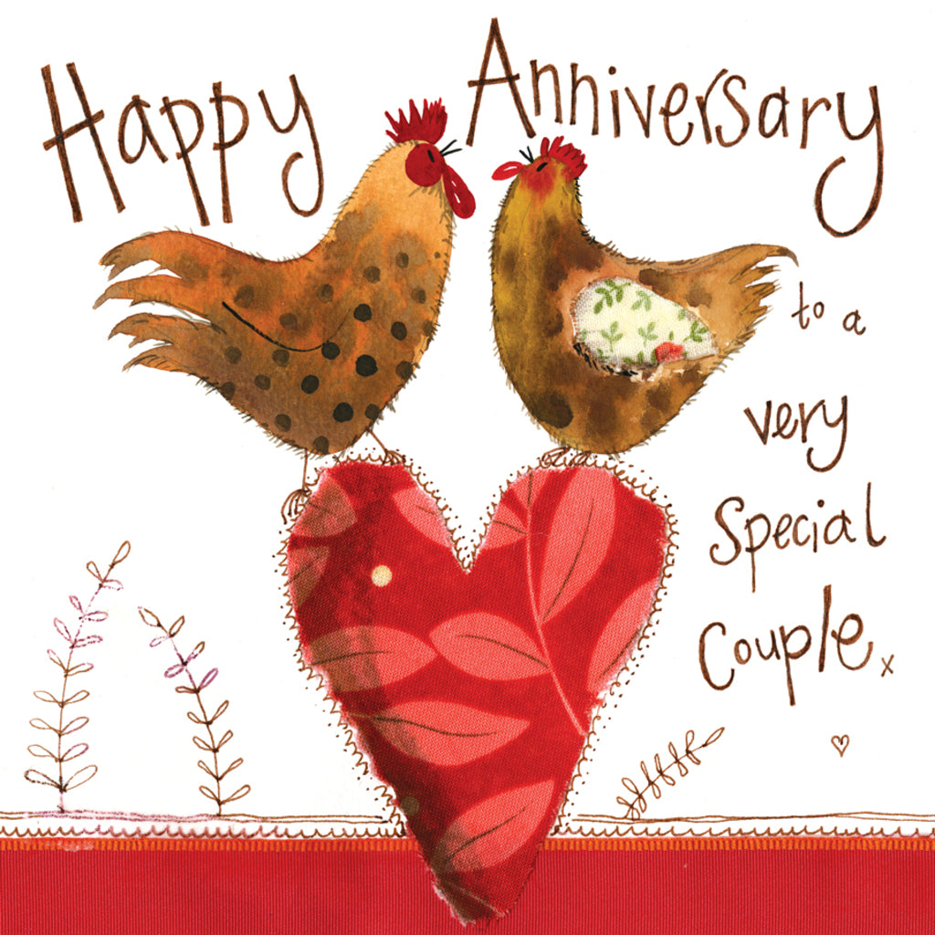 ALEX CLARK ANNIVERSARY HEART CARD S144 | 262077