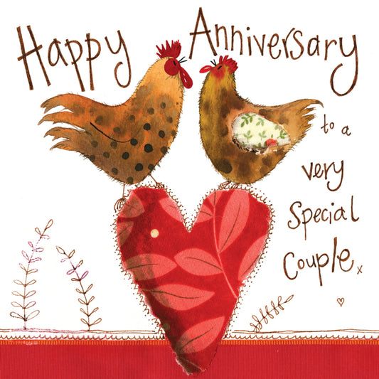 ALEX CLARK ANNIVERSARY HEART CARD S144 | 262077