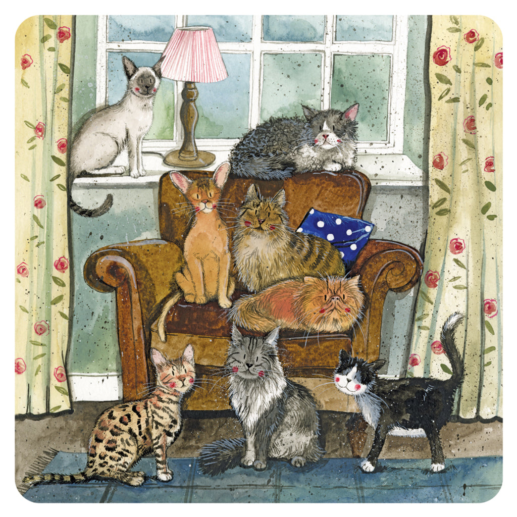 ALEX CLARK CAT HOUSE COASTER C162 | 262179