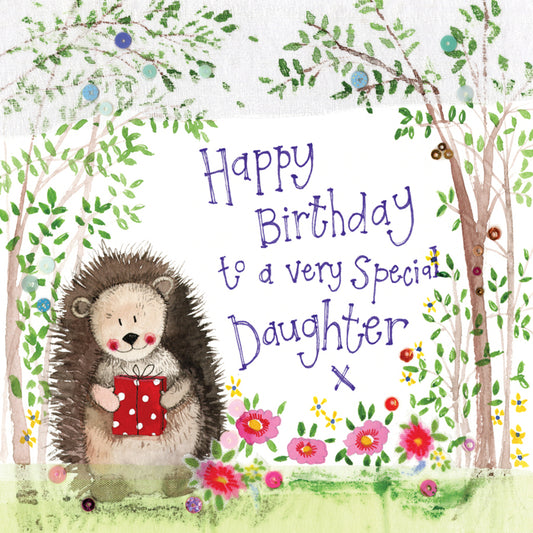 ALEX CLARK DAUGHTER WOODLAND BIRTHDAY CARD S216 | 262191