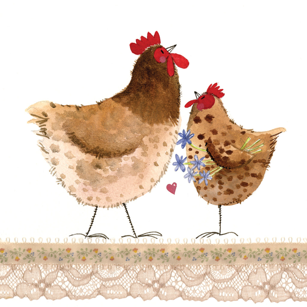 CHICKENS MINI MAGNETIC NOTEPAD MM42