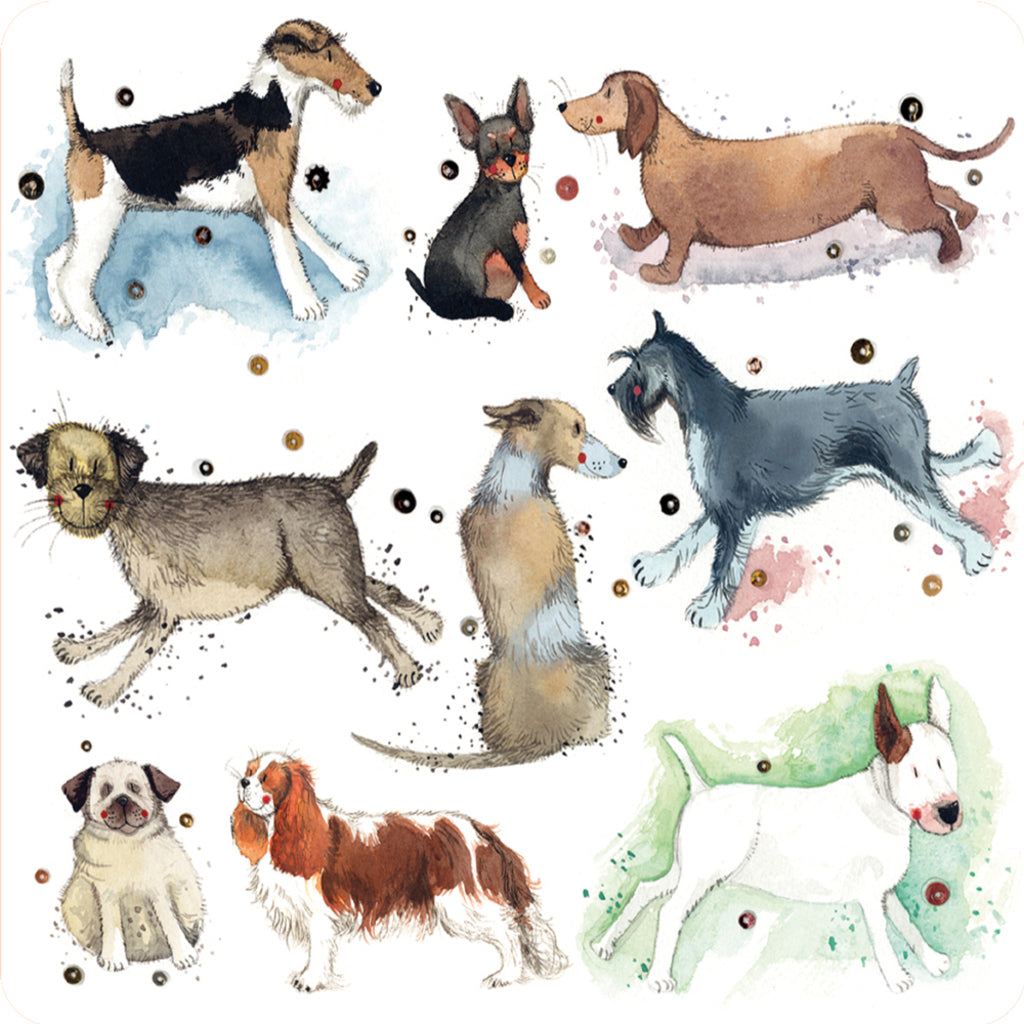 ALEX CLARK DOGS COASTER C175 262403