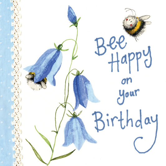 BEE HAPPY BIRTHDAY CARD S60