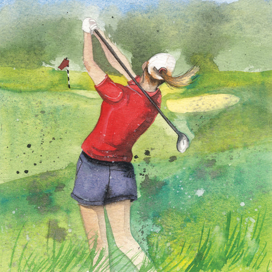 IN FULL SWING BLANK CARD AC527