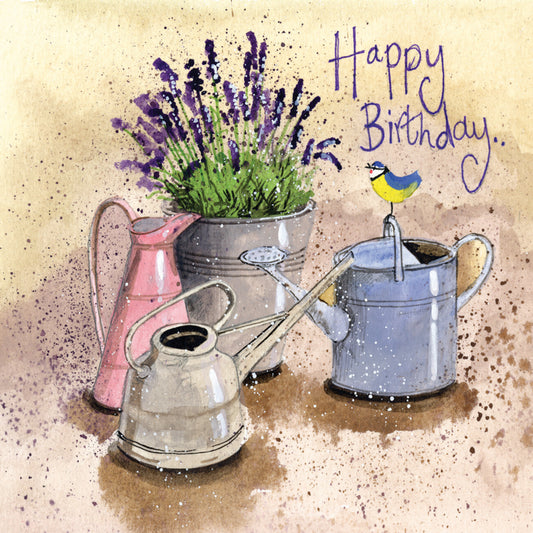 IN THE GARDEN BIRTHDAY CARD AC601