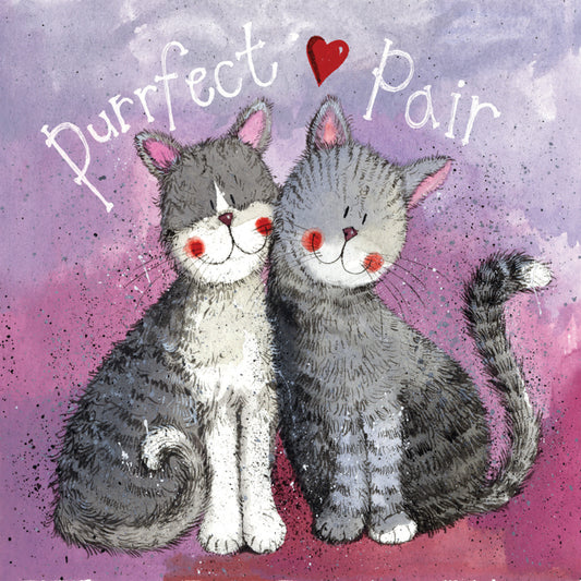 PURRFECT PAIR CARD AC784