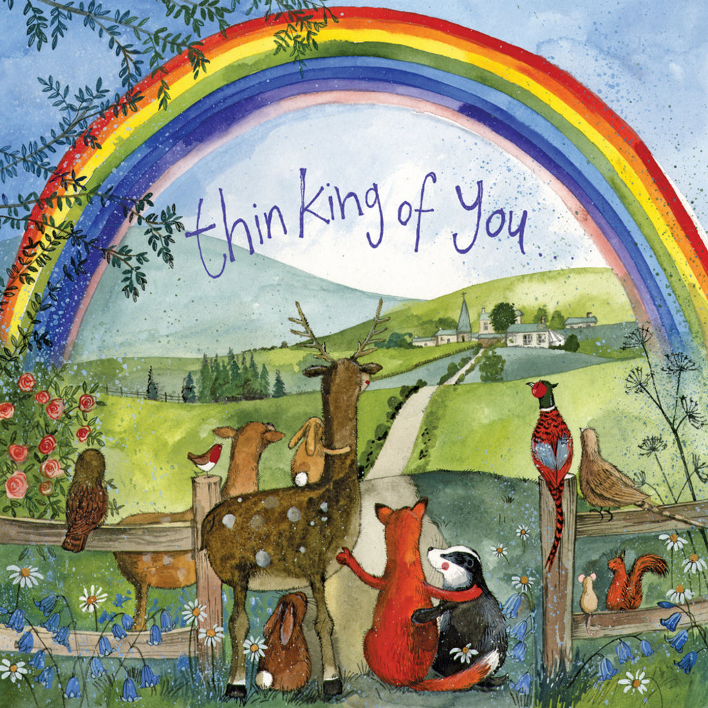 LOOKING FOR RAINBOWS THINKING OF YOU CARD AC799