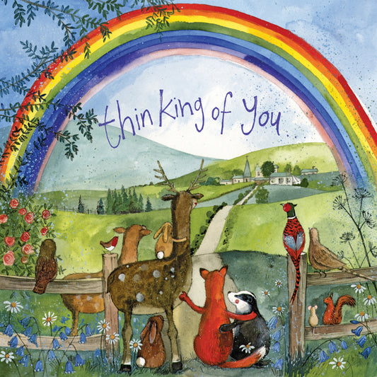 LOOKING FOR RAINBOWS THINKING OF YOU CARD AC799