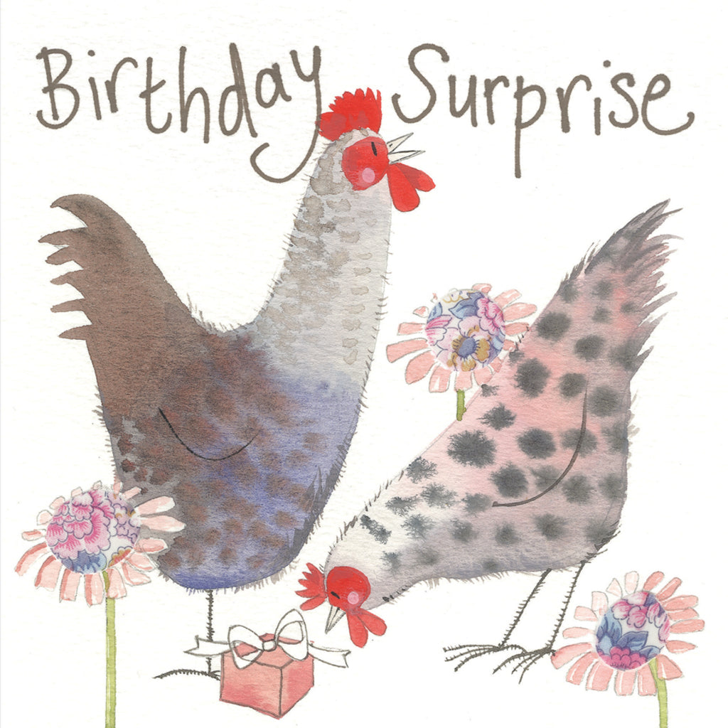 CHICKENS BIRTHDAY CARD S15
