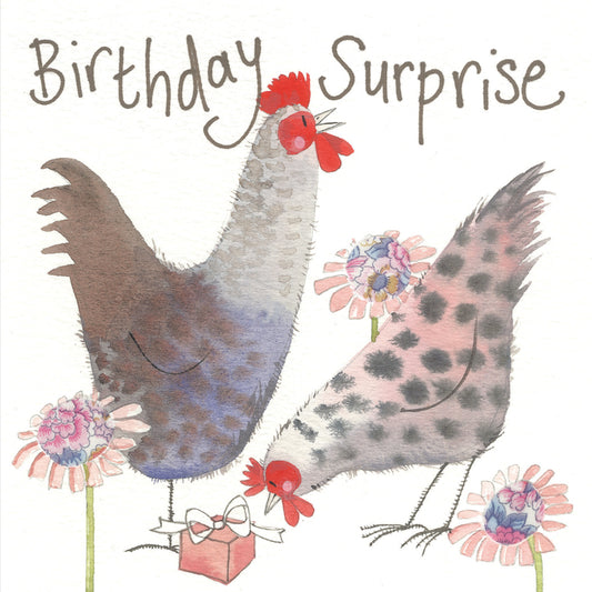 CHICKENS BIRTHDAY CARD S15