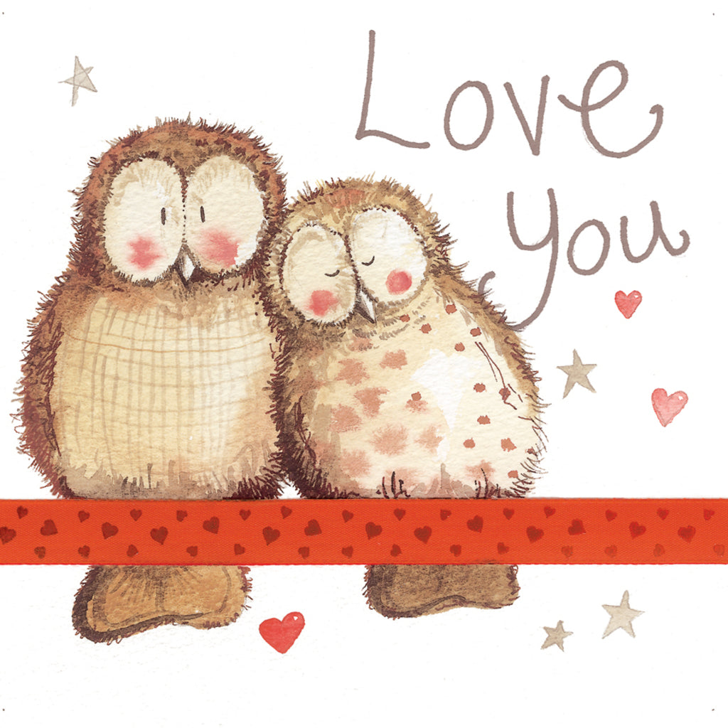 OWLS LOVE YOU CARD S46
