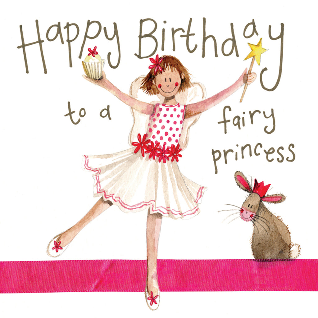 FAIRY PRINCESS BIRTHDAY CARD S62