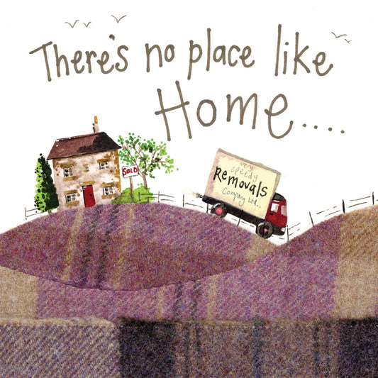 REMOVAL VAN NEW HOME CARD S87