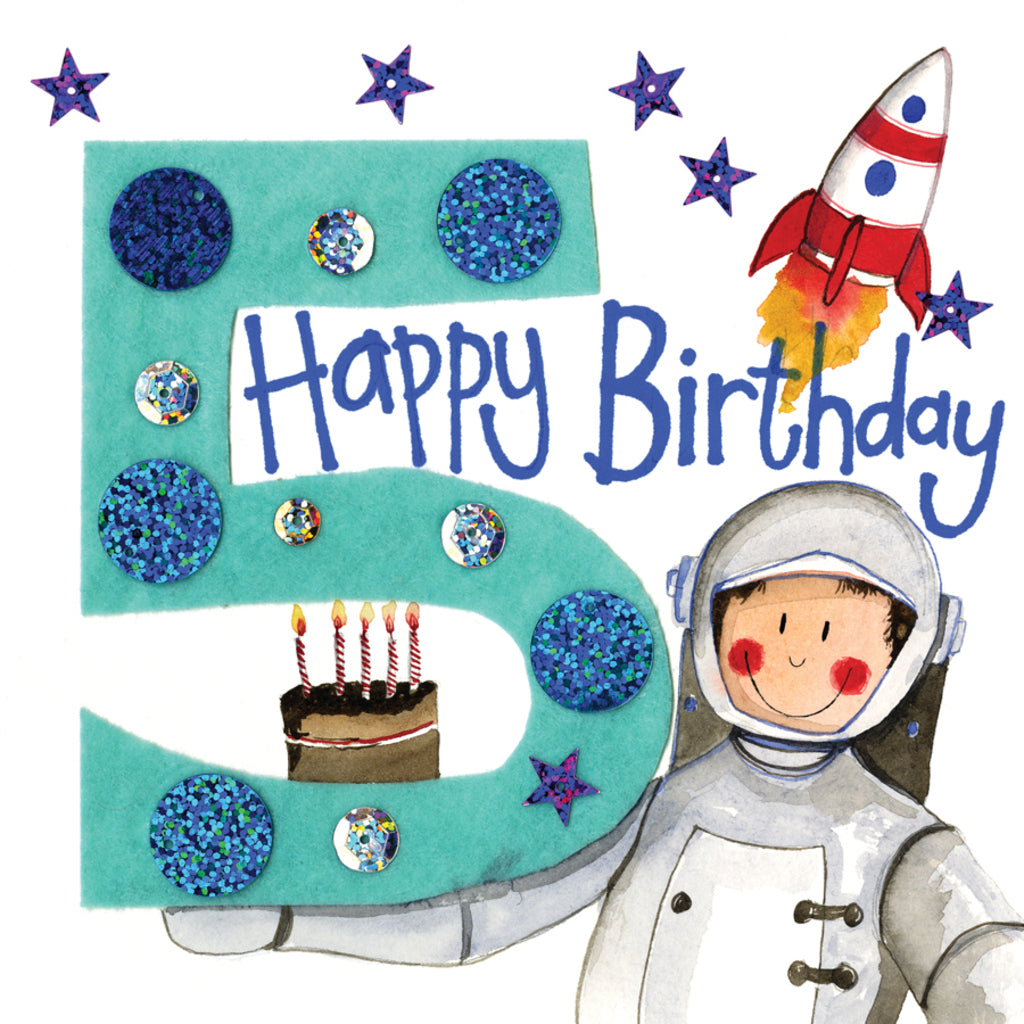 FIVE FOR A BOY 5TH BIRTHDAY S136