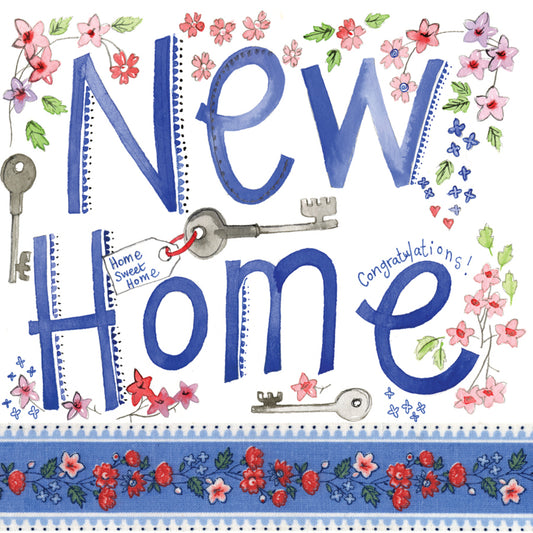 KEY TO THE DOOR NEW HOME CARD S151