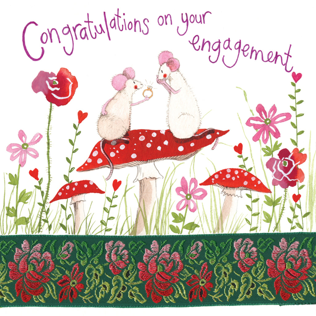 ENGAGED MOUSE CARD S186