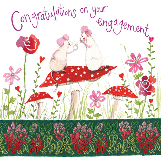 ENGAGED MOUSE CARD S186